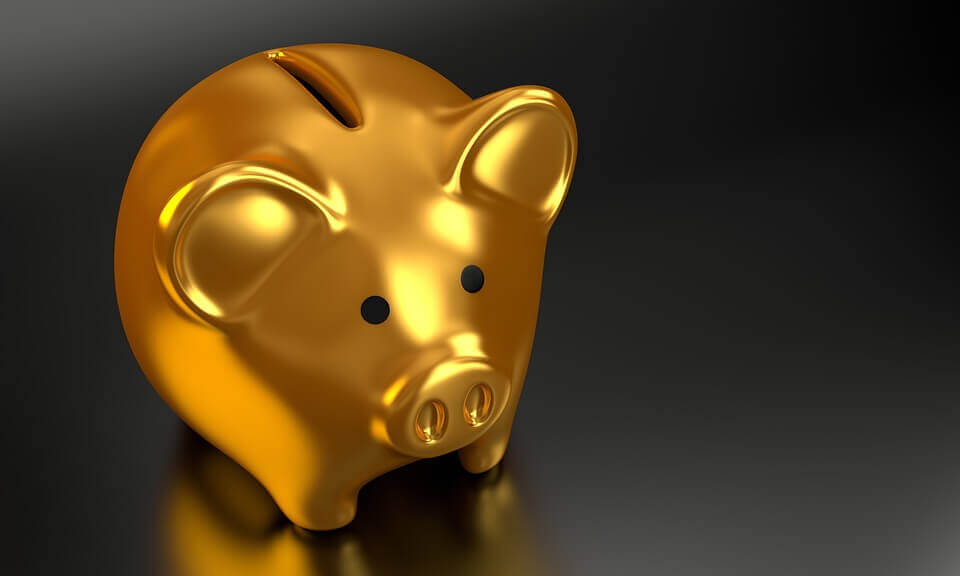 golden piggy-bank