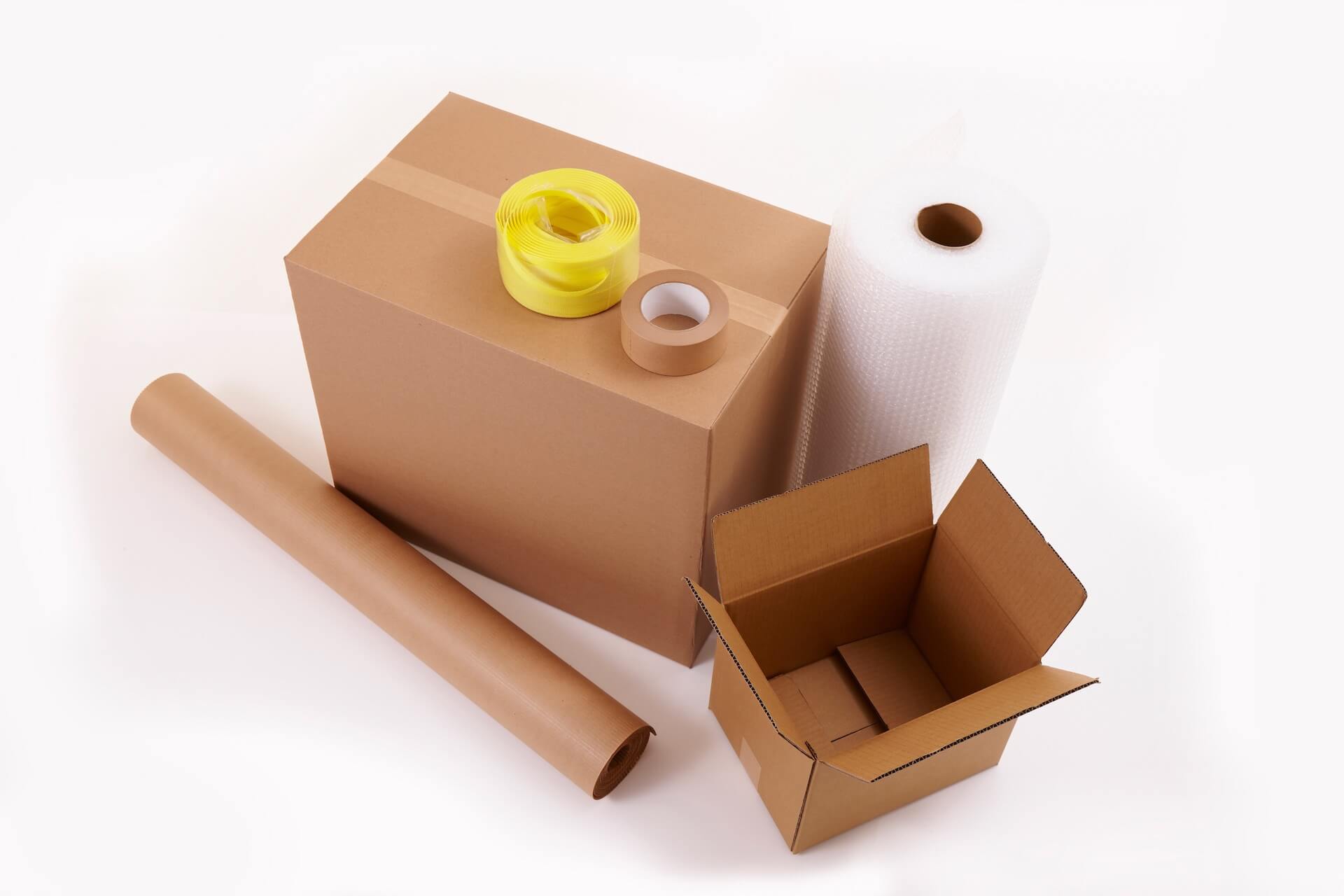 Different packing materials