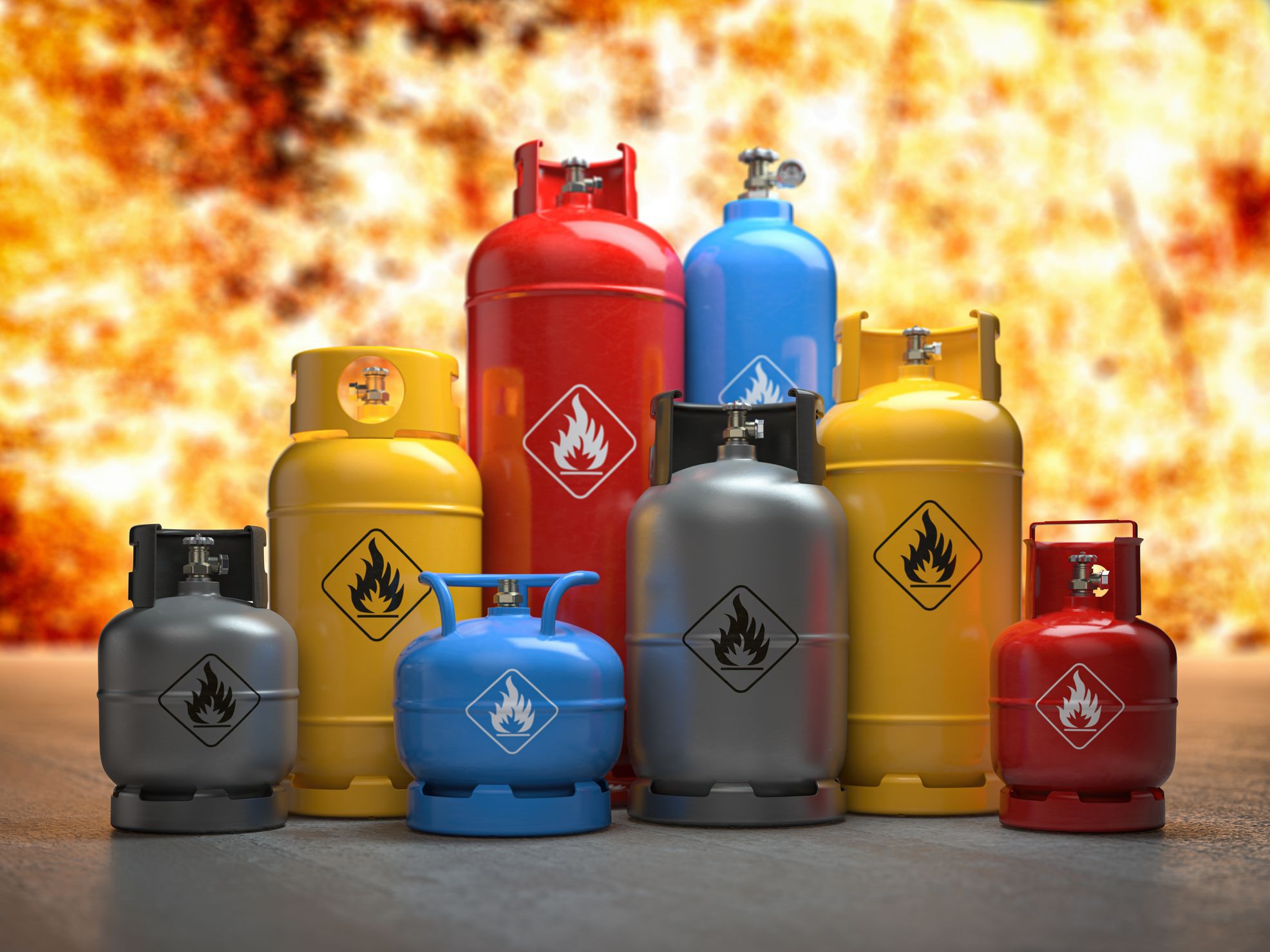 Flammable chemicals that are forbidden from moving overseas
